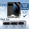 image:imageJETech Magnetic Case for Google Pixel 10 Pro XL Clear  Compatible with MagSafe Compatible with Pixelsnap Charger Shockproof Protective Phone Cover Scratch Resistant Clear BackBlack