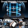 image:imageJETech Magnetic Case for Google Pixel 10 Pro XL Clear  Compatible with MagSafe Compatible with Pixelsnap Charger Shockproof Protective Phone Cover Scratch Resistant Clear BackObsidian