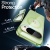 image:imageJETech Magnetic Case for Google Pixel 10 Pro XL Clear  Compatible with MagSafe Compatible with Pixelsnap Charger Shockproof Protective Phone Cover Scratch Resistant Clear BackJade