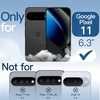 image:imageJETech Magnetic Case for Google Pixel 10 Pro XL Clear  Compatible with MagSafe Compatible with Pixelsnap Charger Shockproof Protective Phone Cover Scratch Resistant Clear BackBlack