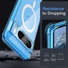 image:imageJETech Magnetic Case for Google Pixel 10 Pro XL Clear  Compatible with MagSafe Compatible with Pixelsnap Charger Shockproof Protective Phone Cover Scratch Resistant Clear BackBay
