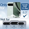 image:imageJETech Magnetic Case for Google Pixel 10 Pro XL Clear  Compatible with MagSafe Compatible with Pixelsnap Charger Shockproof Protective Phone Cover Scratch Resistant Clear BackClear