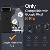 image:imageJETech Magnetic Case for Google Pixel 10 Pro XL Clear  Compatible with MagSafe Compatible with Pixelsnap Charger Shockproof Protective Phone Cover Scratch Resistant Clear BackObsidian
