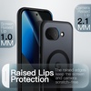 image:imageJETech Magnetic Case for Google Pixel 10a Black  Compatible with MagSafe Translucent Matte Back Shockproof ProtectionBlack