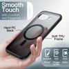 image:imageJETech Magnetic Case for Google Pixel 10a Black  Compatible with MagSafe Translucent Matte Back Shockproof ProtectionBlack