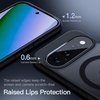 image:imageJETech Magnetic Case for Google Pixel 10a Black  Compatible with MagSafe Translucent Matte Back Shockproof ProtectionBlack