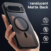 image:imageJETech Magnetic Case for Google Pixel 10a Black  Compatible with MagSafe Translucent Matte Back Shockproof ProtectionObsidian