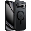 image:imageJETech Magnetic Case for Google Pixel 10a Black  Compatible with MagSafe Translucent Matte Back Shockproof ProtectionObsidian