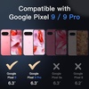 image:imageJETech Magnetic Case for Google Pixel 10a Black  Compatible with MagSafe Translucent Matte Back Shockproof ProtectionQuartz Rose