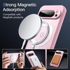 image:imageJETech Magnetic Case for Google Pixel 10a Black  Compatible with MagSafe Translucent Matte Back Shockproof ProtectionQuartz Rose