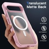image:imageJETech Magnetic Case for Google Pixel 10a Black  Compatible with MagSafe Translucent Matte Back Shockproof ProtectionQuartz Rose