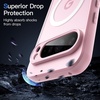 image:imageJETech Magnetic Case for Google Pixel 10a Black  Compatible with MagSafe Translucent Matte Back Shockproof ProtectionQuartz Rose