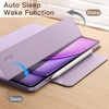 image:imageJETech Magnetic Case for iPad Air 11 M4M3M2 amp iPad Air 54 109 Black  For iPad Air 11 20262024 amp Air 54 109 20222020ampiPad Pro 11 2018 Slim Smart Design Cover Lightweight ProtectionLight Purple