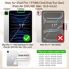 image:imageJETech Magnetic Case for iPad Pro 11 amp iPad Air 54 109 Black  For iPad Air 54 109 20222020 amp Pro 11 2022202120202018 Slim Smart Cover Auto WakeSleep Lightweight ProtectionStarlight