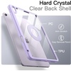 image:imageJETech Magnetic Detachable Case for iPad Air 11 M2M4 Air 54 Black  For iPad Air 54 109 20262020 Removable Rotating Cover Pencil Holder PortraitLandscape Stand Raised Screen ViewPurple