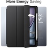 image:imageJETech Magnetic Detachable Case for iPad Air 11 M2M4 Air 54 Black  For iPad Air 54 109 20262020 Removable Rotating Cover Pencil Holder PortraitLandscape Stand Raised Screen ViewBlack