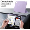 image:imageJETech Magnetic Detachable Case for iPad Air 11 M2M4 Air 54 Black  For iPad Air 54 109 20262020 Removable Rotating Cover Pencil Holder PortraitLandscape Stand Raised Screen ViewPurple