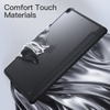 image:imageJETech Matte Case Cover for iPad 9th8th7th Gen 102 Black  Frosted Translucent Back Pencil Holder Slim Stand Design AntiFingerprint FinishBlack