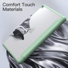 image:imageJETech Matte Case Cover for iPad 9th8th7th Gen 102 Black  Frosted Translucent Back Pencil Holder Slim Stand Design AntiFingerprint FinishMatcha Green