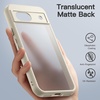 image:imageJETech Matte Case for Google Pixel 9a Black  MilitaryGrade Protection Frosted Matte Back AntiFingerprint Finish Shockproof DesignBeige