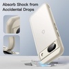 image:imageJETech Matte Case for Google Pixel 9a Black  MilitaryGrade Protection Frosted Matte Back AntiFingerprint Finish Shockproof DesignBeige