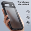 image:imageJETech Matte Case for Google Pixel 9a Black  MilitaryGrade Protection Frosted Matte Back AntiFingerprint Finish Shockproof DesignBlack