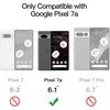 image:imageJETech Matte Case for Google Pixel 9a Black  MilitaryGrade Protection Frosted Matte Back AntiFingerprint Finish Shockproof DesignBlack