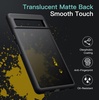 image:imageJETech Matte Case for Google Pixel 9a Black  MilitaryGrade Protection Frosted Matte Back AntiFingerprint Finish Shockproof DesignBlack