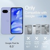 image:imageJETech Matte Case for Google Pixel 9a Black  MilitaryGrade Protection Frosted Matte Back AntiFingerprint Finish Shockproof DesignIris