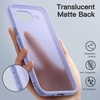image:imageJETech Matte Case for Google Pixel 9a Black  MilitaryGrade Protection Frosted Matte Back AntiFingerprint Finish Shockproof DesignIris