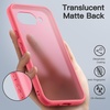 image:imageJETech Matte Case for Google Pixel 9a Black  MilitaryGrade Protection Frosted Matte Back AntiFingerprint Finish Shockproof DesignPeony
