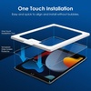 image:imageJETech One Touch Screen Protector for iPad 9th8th7th Gen 102 1Pack  Auto Alignment Installation HD Clear Tempered Glass BubbleFree ApplicationiPad987