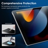 image:imageJETech One Touch Screen Protector for iPad 9th8th7th Gen 102 1Pack  Auto Alignment Installation HD Clear Tempered Glass BubbleFree ApplicationiPad987