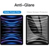 image:imageJETech Paper Screen Protector for iPad Pro 11 4321 Air 54 1Pack  For iPad Air 54 109 20222020 amp Pro 11 2022202120202018 AntiGlare Matte Finish Writing amp Drawing OptimizationiPadPro1296543