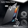image:imageJETech Rotating Case Cover for iPad 9th8th7th Gen 102 Black  360 Rotation Stand Clear Back Design Auto WakeSleep Pencil Holder Full ProtectionBlack