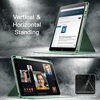 image:imageJETech Rotating Case Cover for iPad 9th8th7th Gen 102 Black  360 Rotation Stand Clear Back Design Auto WakeSleep Pencil Holder Full ProtectionMatcha Green