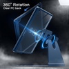 image:imageJETech Rotating Case Cover for iPad 9th8th7th Gen 102 Black  360 Rotation Stand Clear Back Design Auto WakeSleep Pencil Holder Full ProtectionNavy