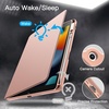 image:imageJETech Rotating Case Cover for iPad 9th8th7th Gen 102 Black  360 Rotation Stand Clear Back Design Auto WakeSleep Pencil Holder Full ProtectionRose Gold