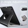 image:imageJETech Rotating Case Cover for iPad 9th8th7th Gen 102 Black  360 Rotation Stand Pencil Holder PU Leather Folio Full Protection DesignBlack
