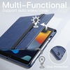 image:imageJETech Rotating Case Cover for iPad 9th8th7th Gen 102 Black  360 Rotation Stand Pencil Holder PU Leather Folio Full Protection DesignNavy
