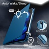 image:imageJETech Rotating Case Cover for iPad Air 11 M4M3M2 Air 54 109 Purple  For iPad Air 11 20262024 amp Air 54 109 20222020 360 Rotation Stand Clear Back Auto WakeSleep Pencil HolderBlue