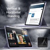 image:imageJETech Rotating Case Cover for iPad Air 11 M4M3M2 Air 54 109 Purple  For iPad Air 11 20262024 amp Air 54 109 20222020 360 Rotation Stand Clear Back Auto WakeSleep Pencil HolderPurple