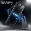 image:imageJETech Rotating Case Cover for iPad Air 11 M4M3M2 Air 54 109 Purple  For iPad Air 11 20262024 amp Air 54 109 20222020 360 Rotation Stand Clear Back Auto WakeSleep Pencil HolderSpace Gray