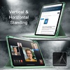 image:imageJETech Rotating Case Cover for iPad Air 11 M4M3M2 Air 54 109 Purple  For iPad Air 11 20262024 amp Air 54 109 20222020 360 Rotation Stand Clear Back Auto WakeSleep Pencil HolderGreen