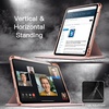 image:imageJETech Rotating Case Cover for iPad Air 11 M4M3M2 Air 54 109 Purple  For iPad Air 11 20262024 amp Air 54 109 20222020 360 Rotation Stand Clear Back Auto WakeSleep Pencil HolderRose Gold