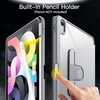 image:imageJETech Rotating Case Cover for iPad Air 11 M4M3M2 Air 54 109 Purple  For iPad Air 11 20262024 amp Air 54 109 20222020 360 Rotation Stand Clear Back Auto WakeSleep Pencil HolderSilver