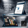 image:imageJETech Rotating Case Cover for iPad Air 11 M4M3M2 Air 54 109 Purple  For iPad Air 11 20262024 amp Air 54 109 20222020 360 Rotation Stand Clear Back Auto WakeSleep Pencil HolderBlue