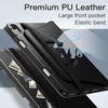 image:imageJETech Rotating Case Cover for iPad Air 11 M4M3M2 Air 54 Starlight  For iPad Air 11 20262024ampAir 54 109 20222020 360 Rotation Stand Pencil Holder PU Leather Folio Full ProtectionBlack