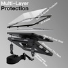image:imageJETech Rugged Case for iPad 9th8th7th Gen 102 Black  Builtin Screen Protector 360 Rotating Hand Strap Stand Heavy Duty Shockproof ProtectionBlack