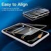 image:imageJETech Screen Protector for iPad 65 Air 21 Pro 97 2Pack  For iPad 97 20182017 Air 21 20142013 amp Pro 97 2016 9H Tempered Glass HD Clear AntiScratch Easy InstalliPadPro1120252024